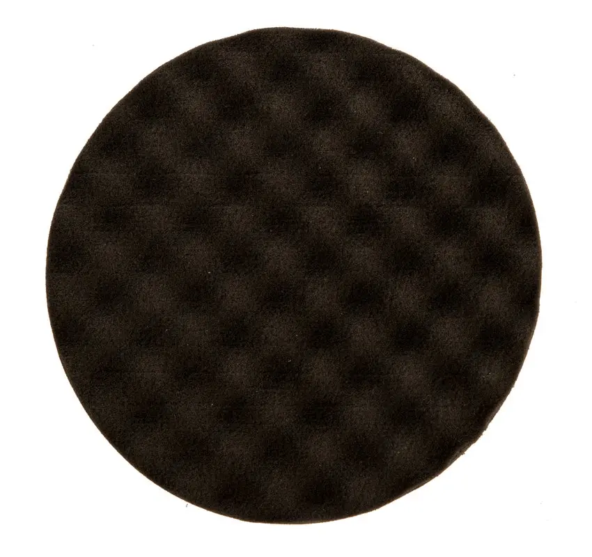 Mirka Golden Finish Pad-2 85 mm, Grip, schwarz gewaffelt, VE 2 Stk.,