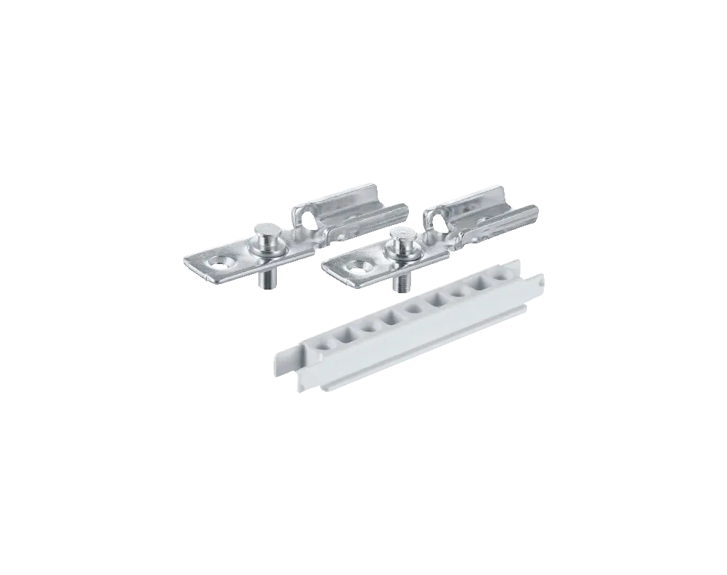 GEZE Zubehör FPS-Befestigungs-platten für Holzfenster weiss 030253