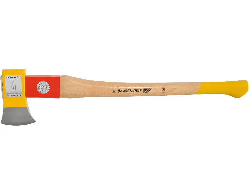 Spaltfix-Axt Rotband-Plus Ochsenkopf Hickorystiel 800 mm 2500 gr mit Stielschutzhülse 648.25