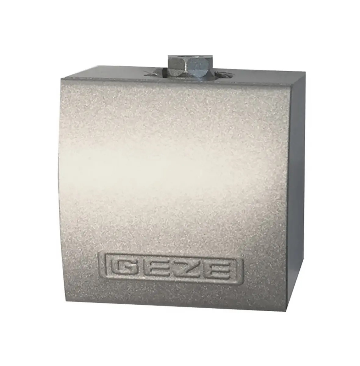 Geze Drehlager für T-Stop-Gleitschiene  silberfarbig  112688