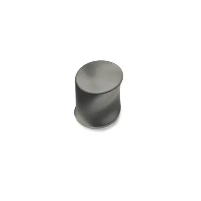 Hettich Bonea Knopf Zinn Optik gebürstet,L29mm B22mm H25mm, 9348281