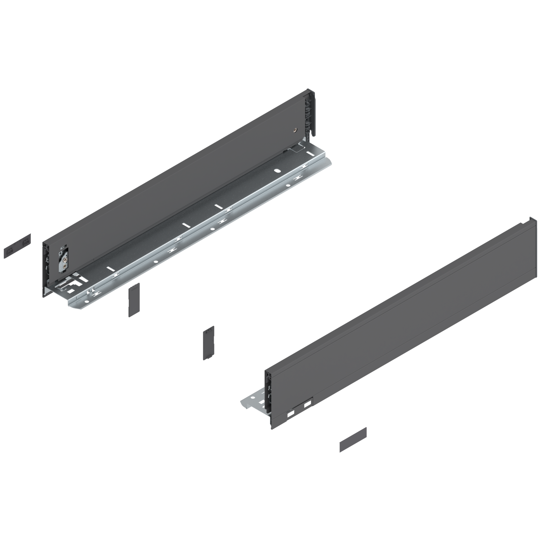 Legrabox  Zargen-Set M Oriongrau