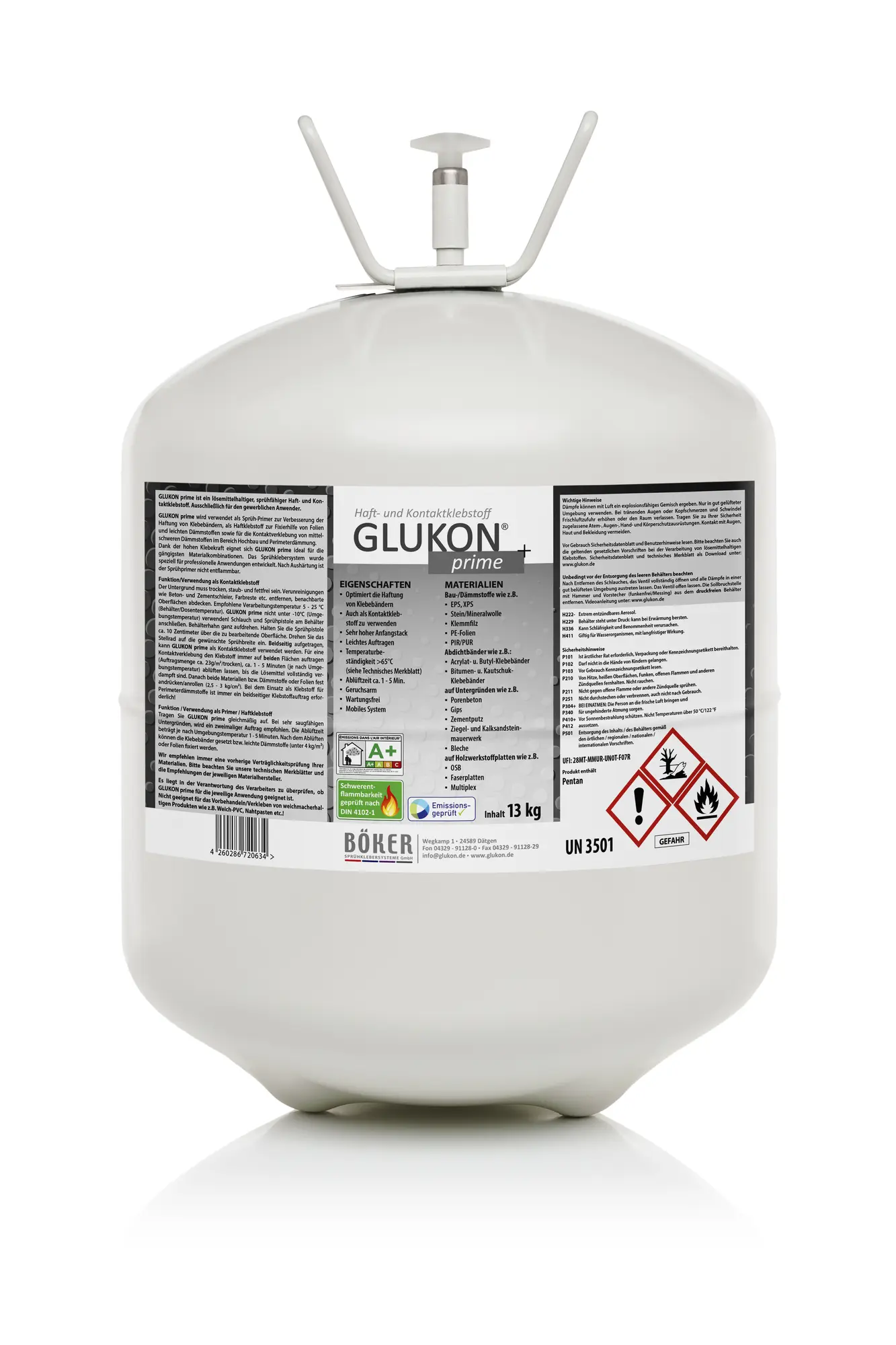 Glukon prime Sprüh-Kontaktkleber