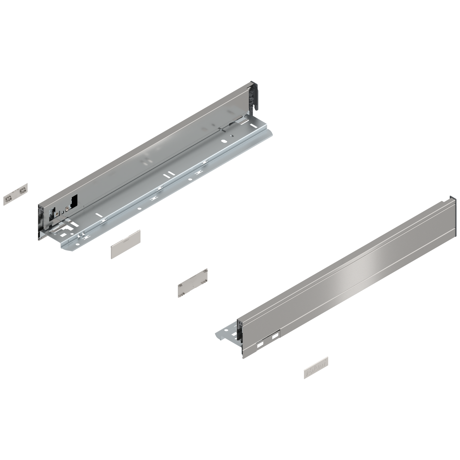 Legrabox Zargen-Set N Edelstahl
