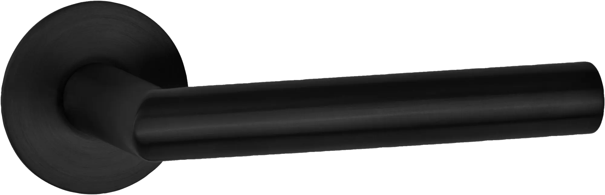Hermat Flachrosettengarnitur o. Schlüsselrosette Schwarz