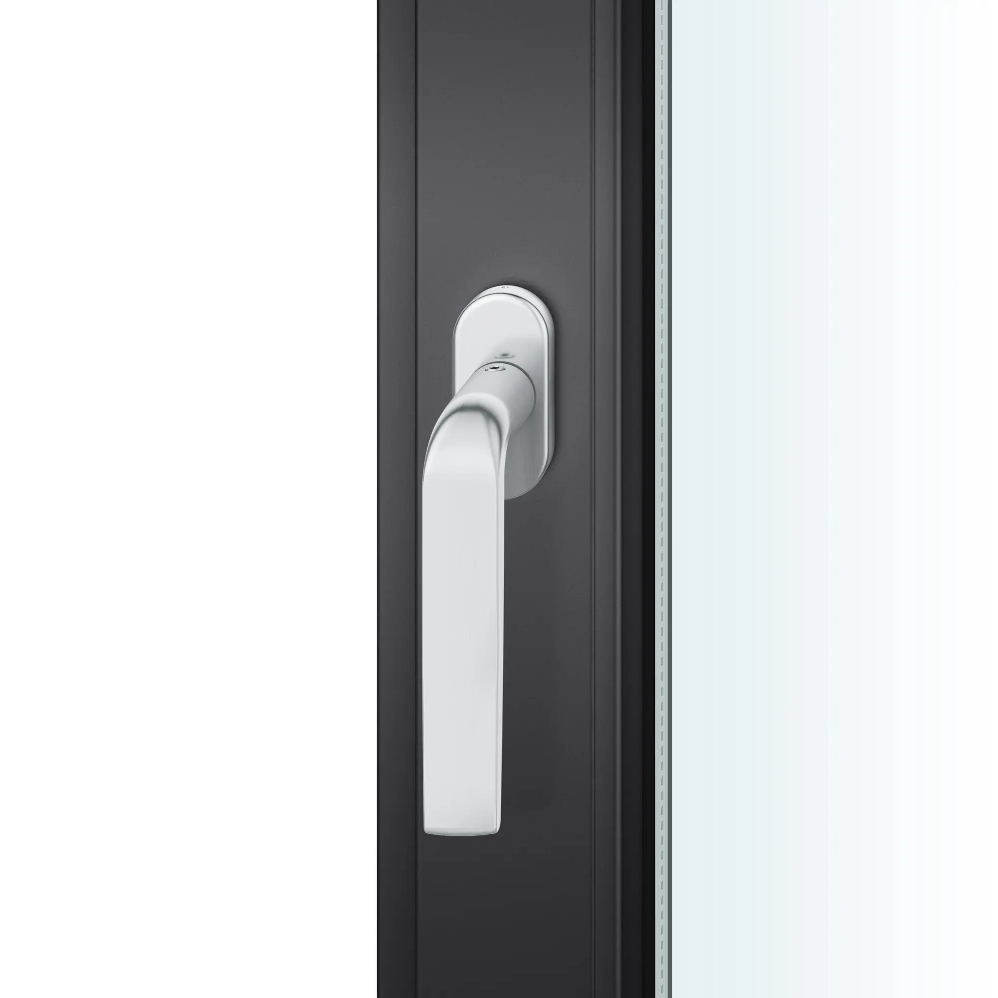 FSB Fenstergriff 1267 mit 10mm Nocken, mit Rasterung, Edelstahl, 0 34 1267 09039 6204