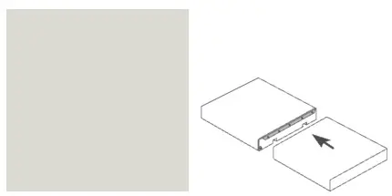 Arbeitsplatten Verbindungsprofil R3 Alu E6-EV1
