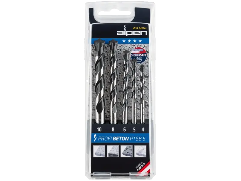 HM-Betonbohrer-Satz Ø4-10 mm 06.451
