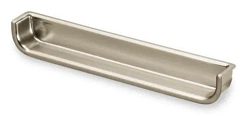 Hettich Möbelmuschel Genzone Edelstahl Optik, 9145263