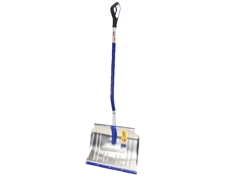 Schneeschieber Alu 2000 500x390 mm mit Alu-Oval-Stiel 1530 mm 468101