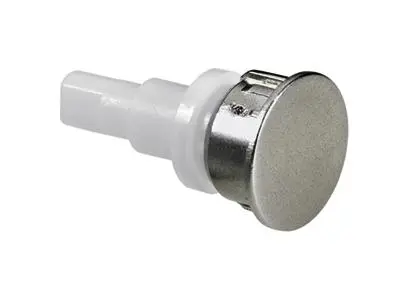 Hettich Abdeckkappe für Drehgriff Vernickelt matt 9206834