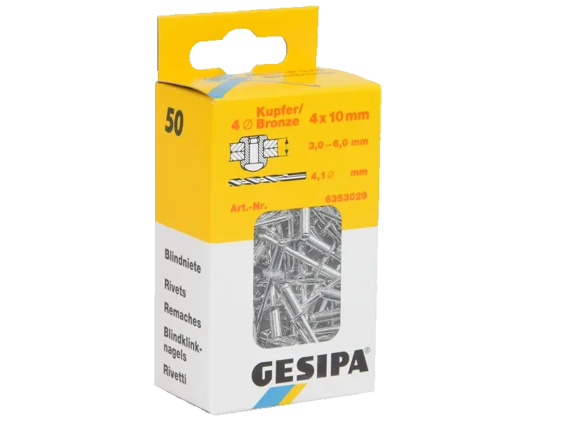 Blindniete Gesipa Kupfer|Bronze