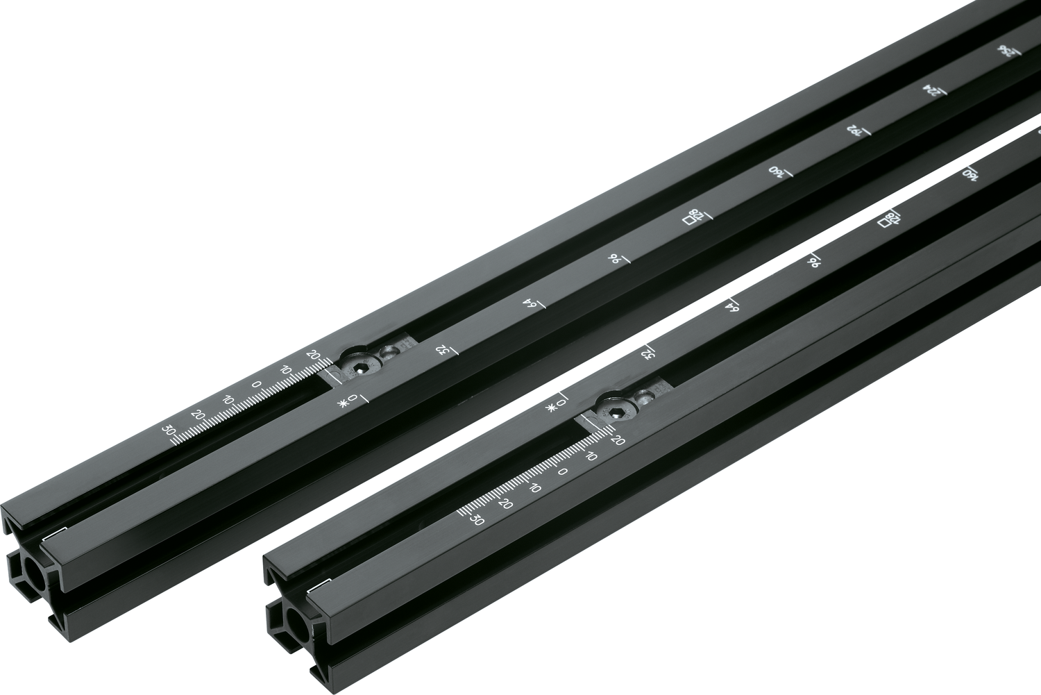 Blum Pro-Center-Linealset für Lochreihen mit Nullpunktverstellung, 1 Set = 2 Stück, MZL.2080