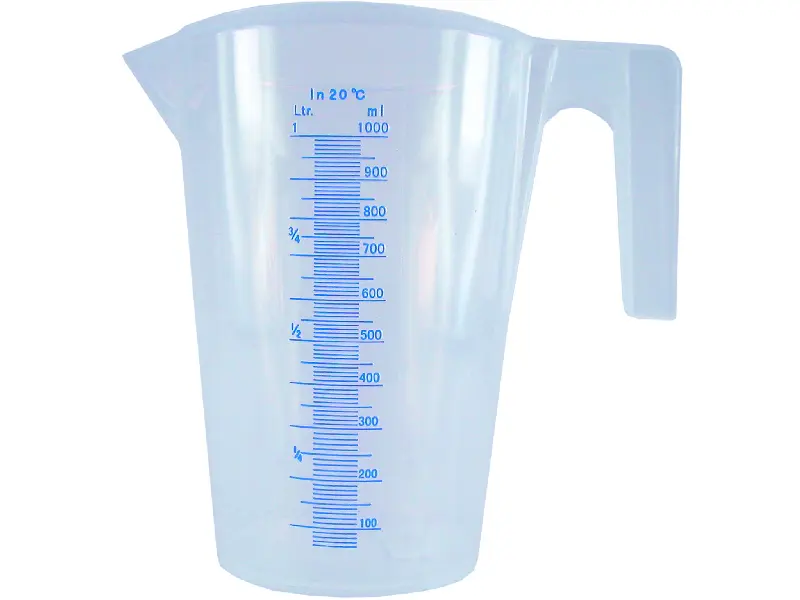 Messbecher mit Skala