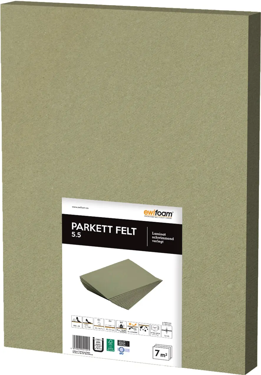Arbiton Holzfaserdämmung Parkett Felt 5.5, 1 Paket à 7qm