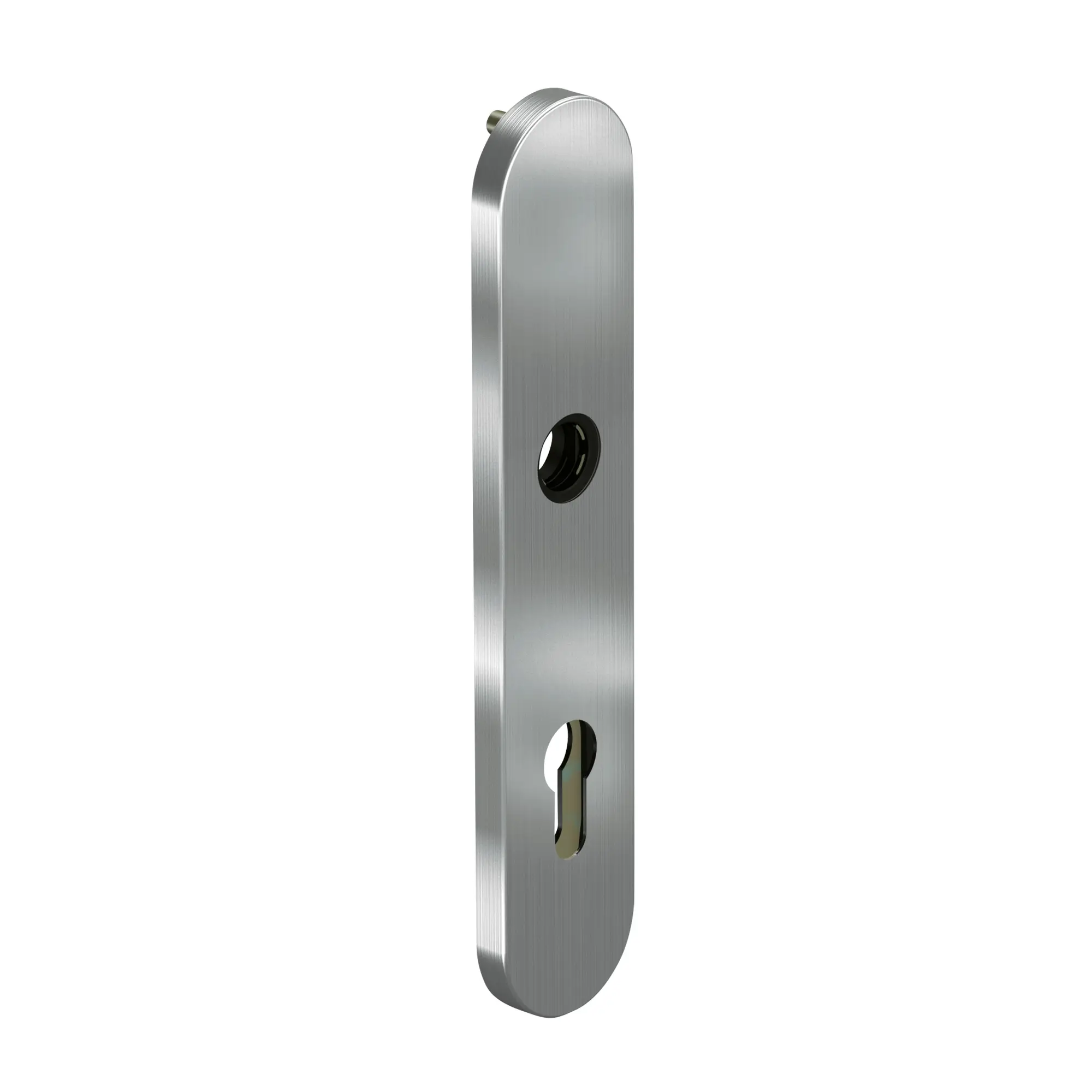 Ogro Premium Langschild PZ Modell 7021L, Abstand 72 mm, Alu F1, Din EN 1906