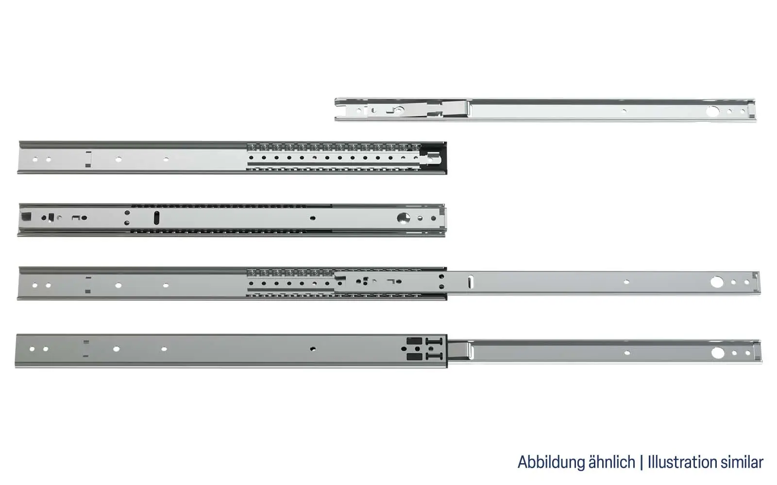Teilauszug Schnelltrennung Serie 016 | TK 30-40 kg