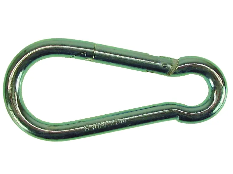Karabinerhaken verzinkt 140x12 mm 70.157