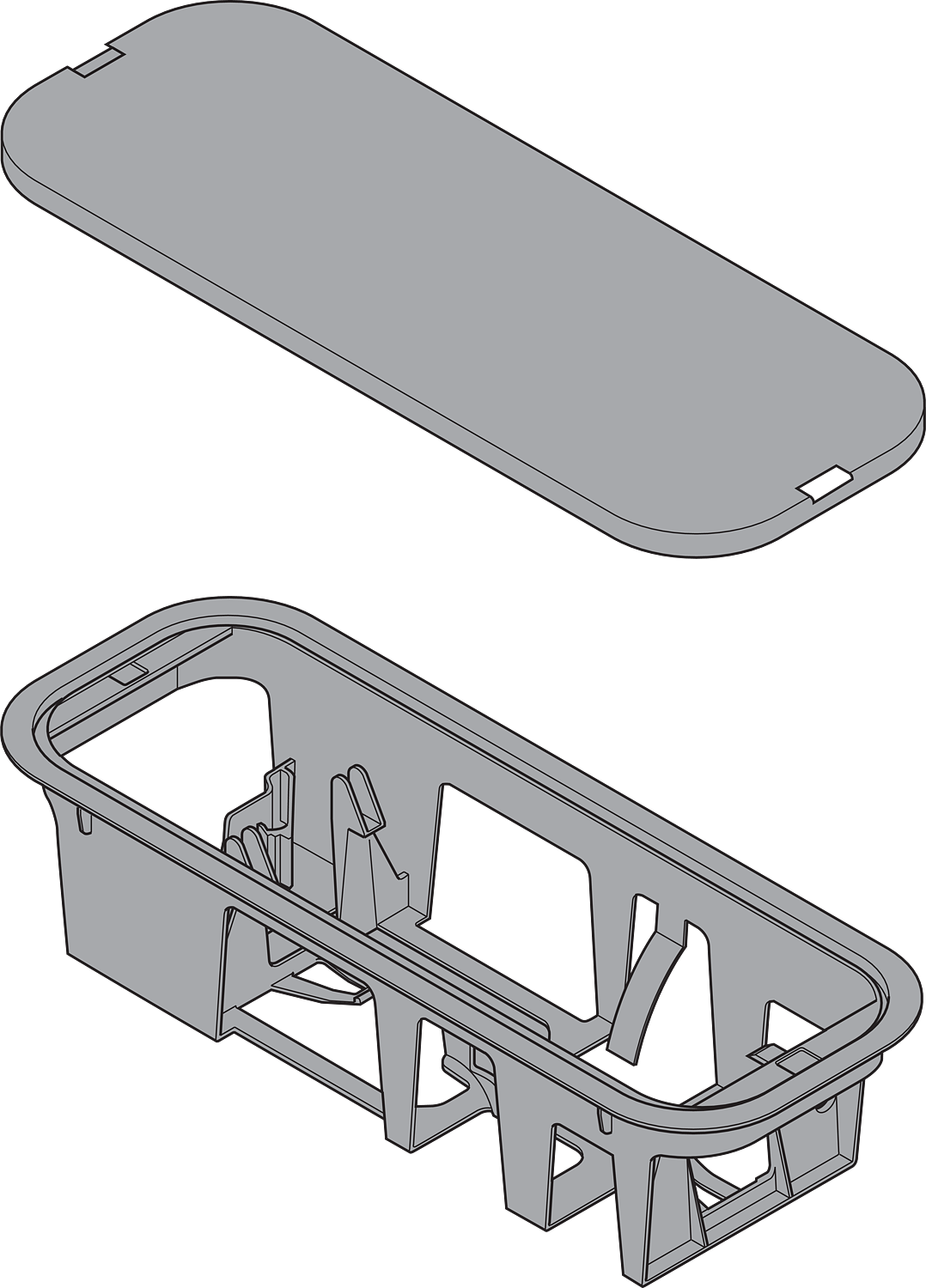 Servo-Drive Netzgerätehalterung