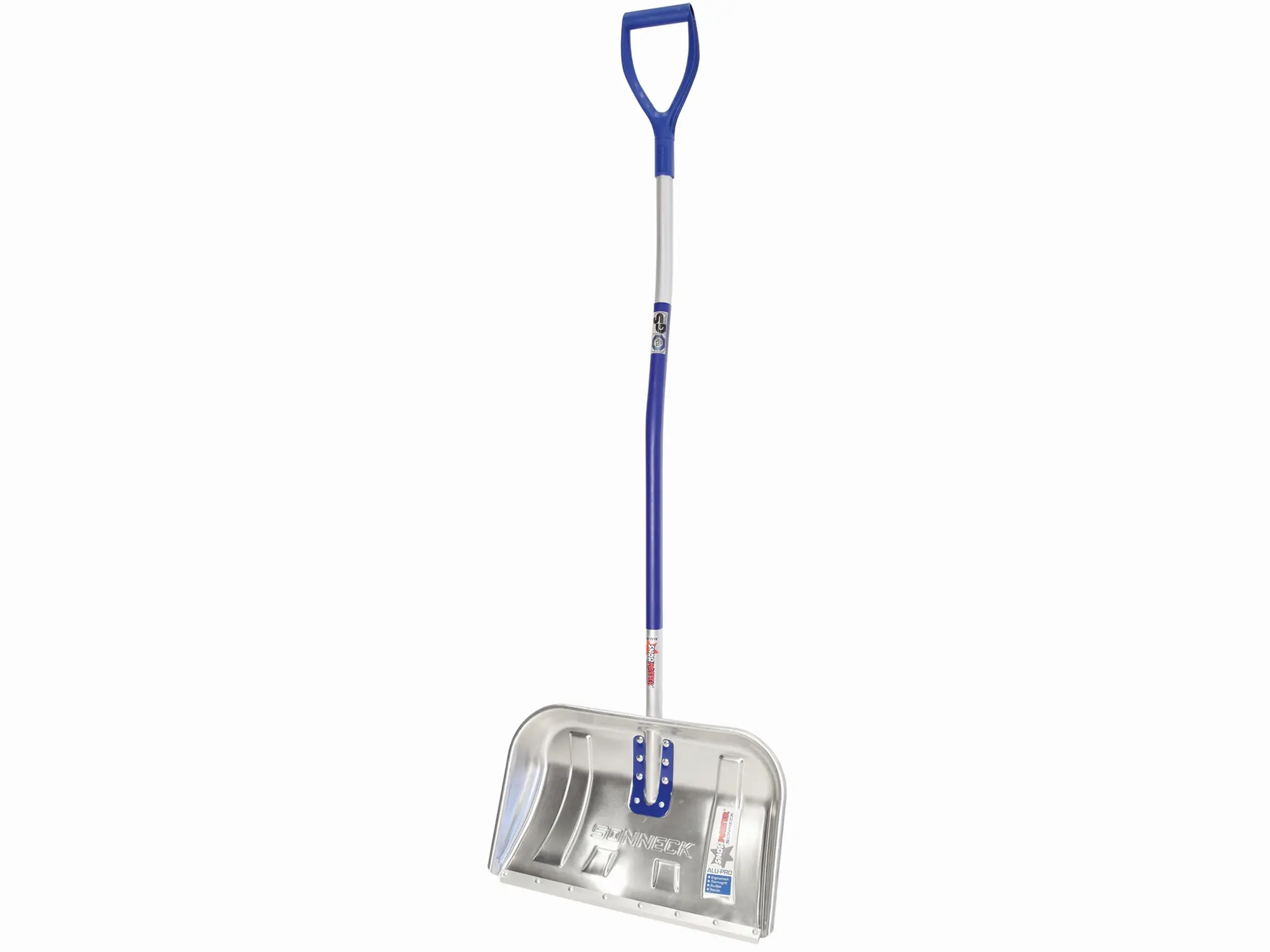 Schneeschieber Alu-Pro 550x340 mm mit Alu-Oval-Stiel 1560 mm 473101