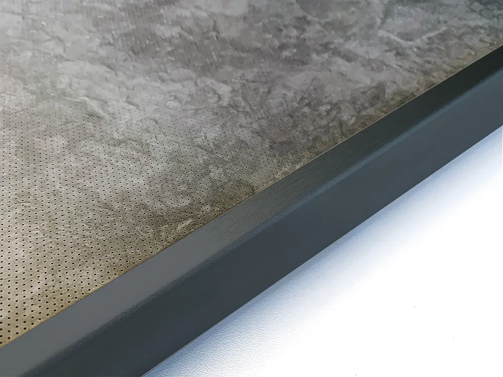 HARO Akustik Natural Line Abdeckleiste Schwarz