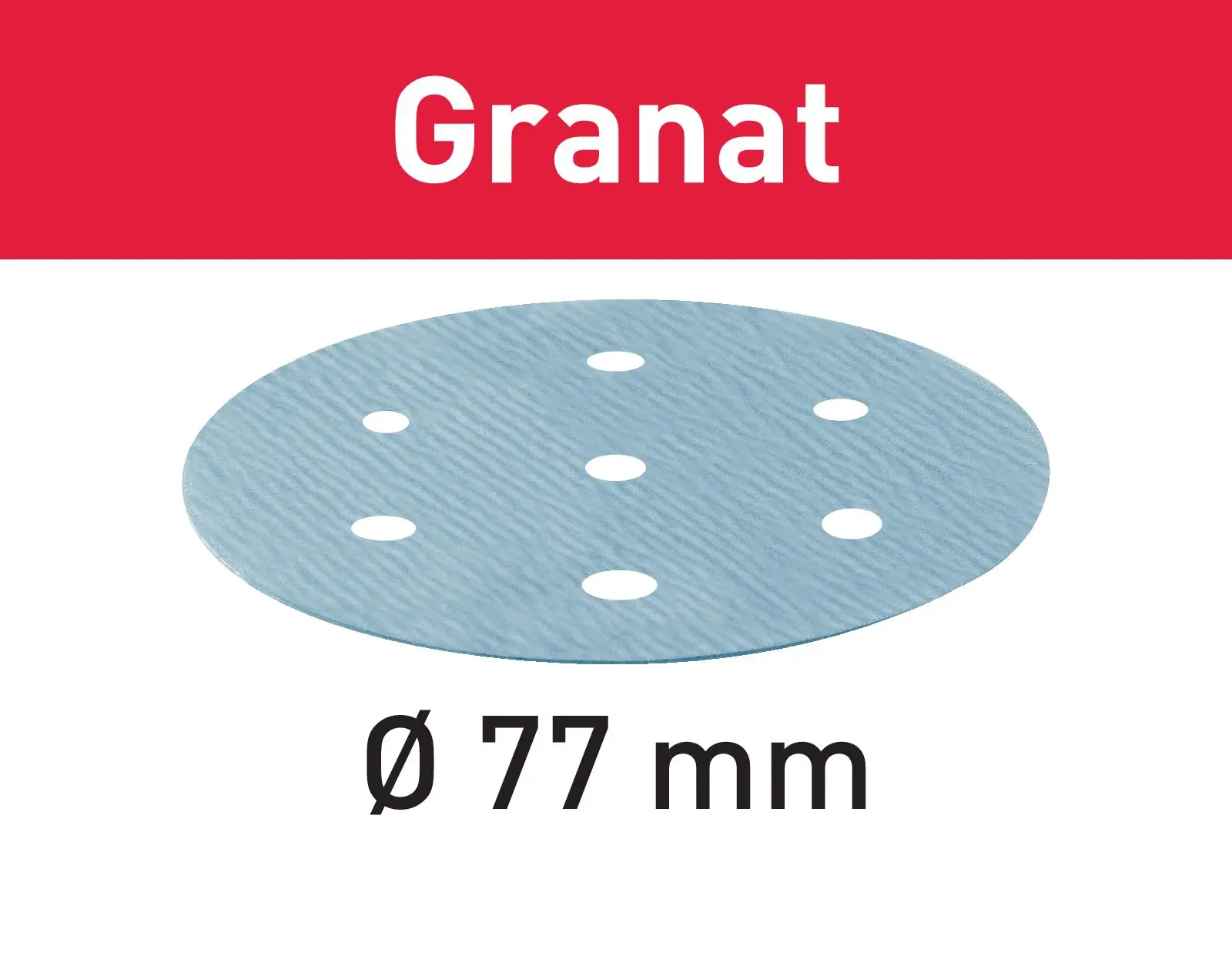 Festool Schleifscheibe Granat D77-6