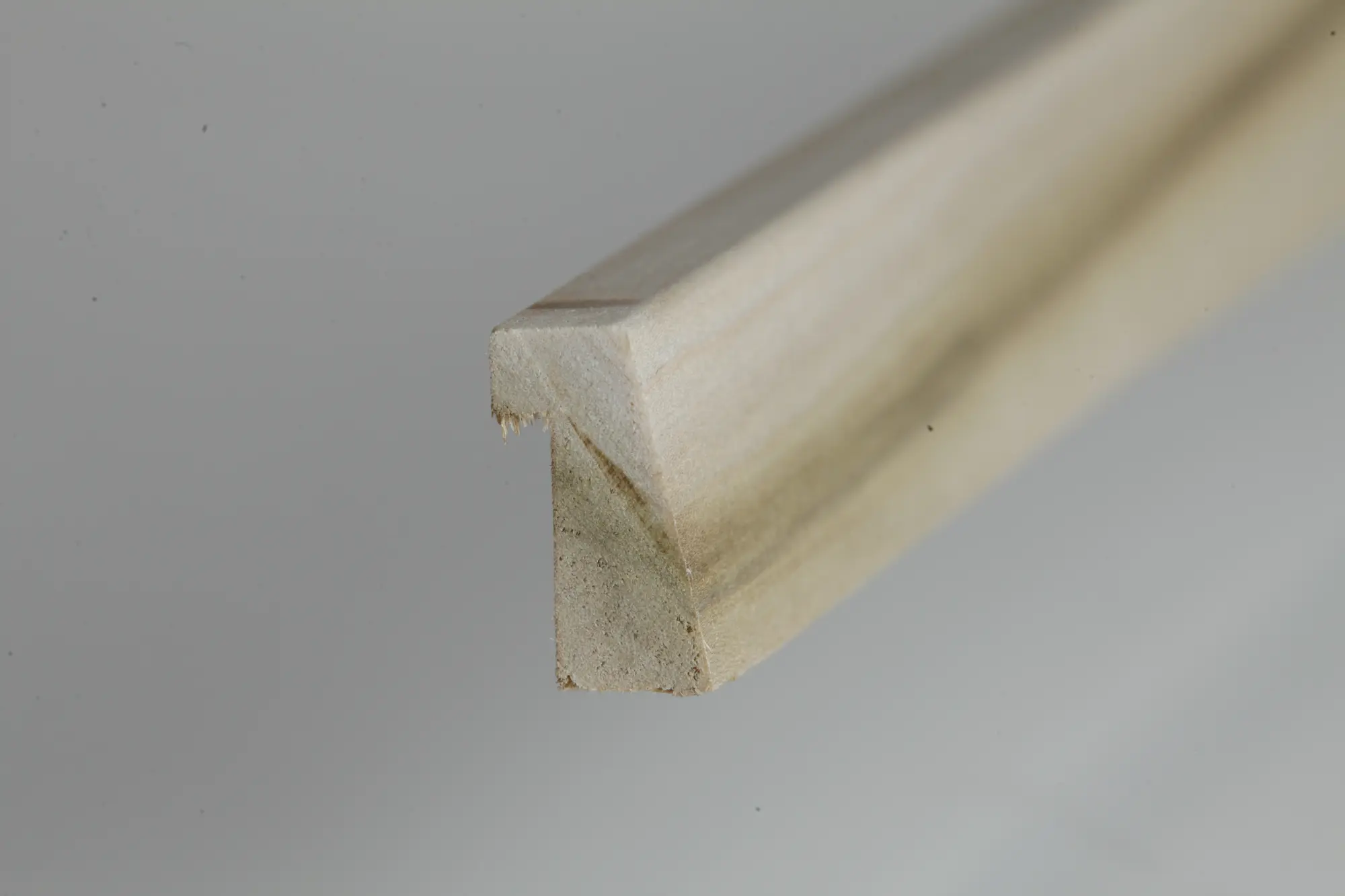 Glasleiste Whitewood 12x22 mm roh