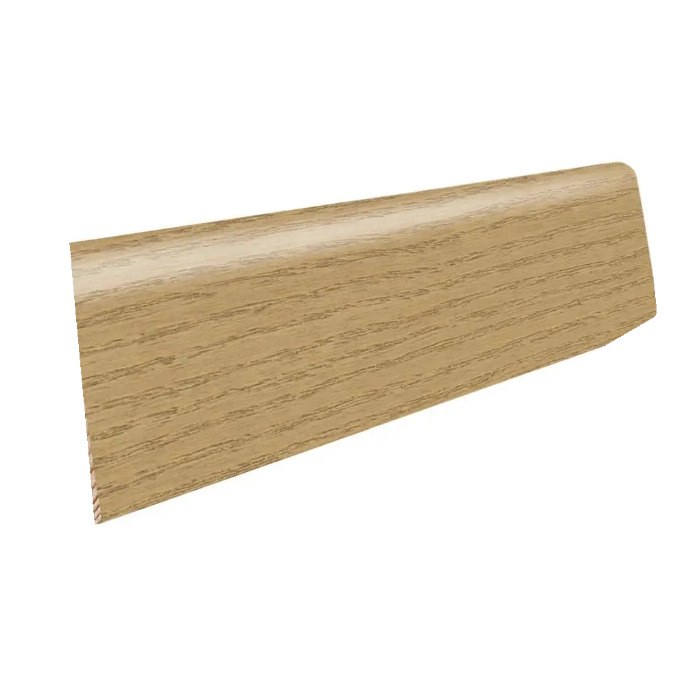 Stecksockelleiste furniert Eiche invisible str. furn. Matt Massivholzkern