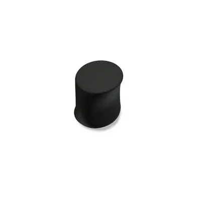 Hettich Bonea Knopf schwarz matt,L29mm B22mm H25mm, 9348283