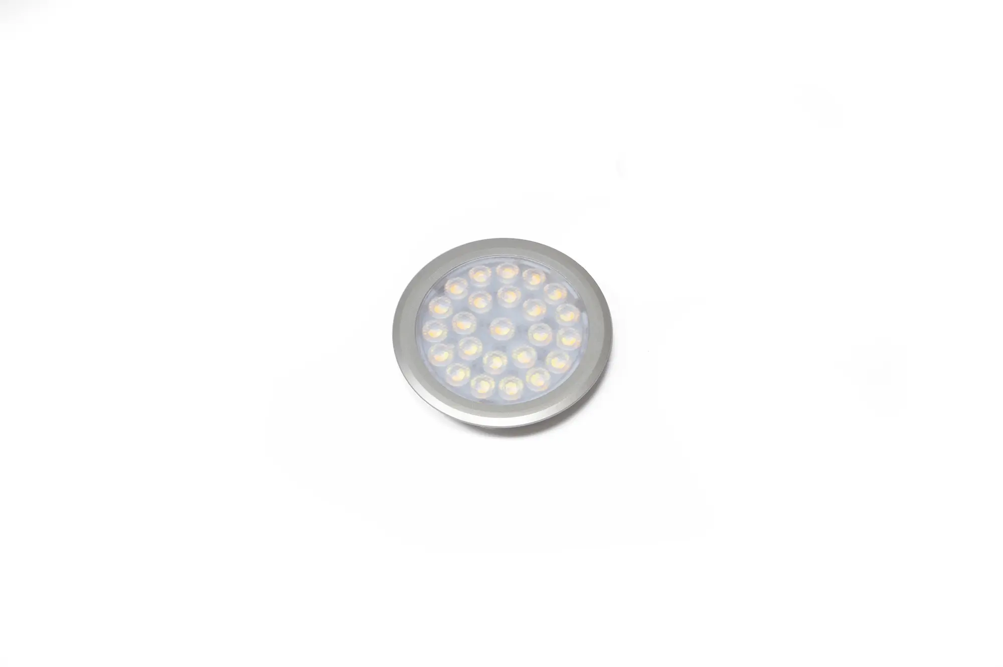 LS Einbauleuchte Nova Plus 78 Round Emotion, 12 V, 5,0 W, Edelstahl