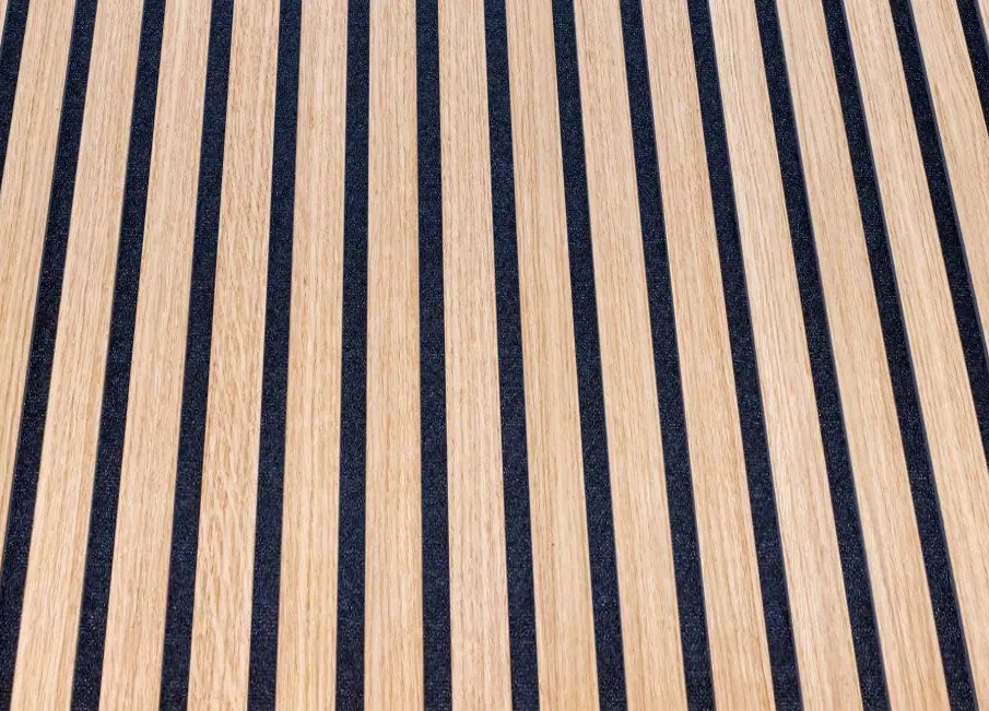 Akustikelement Europlac INOIS TS Träger: Vlies schwarz 10mm (schwer entflammbar B1 )+MDF E05 schwarz