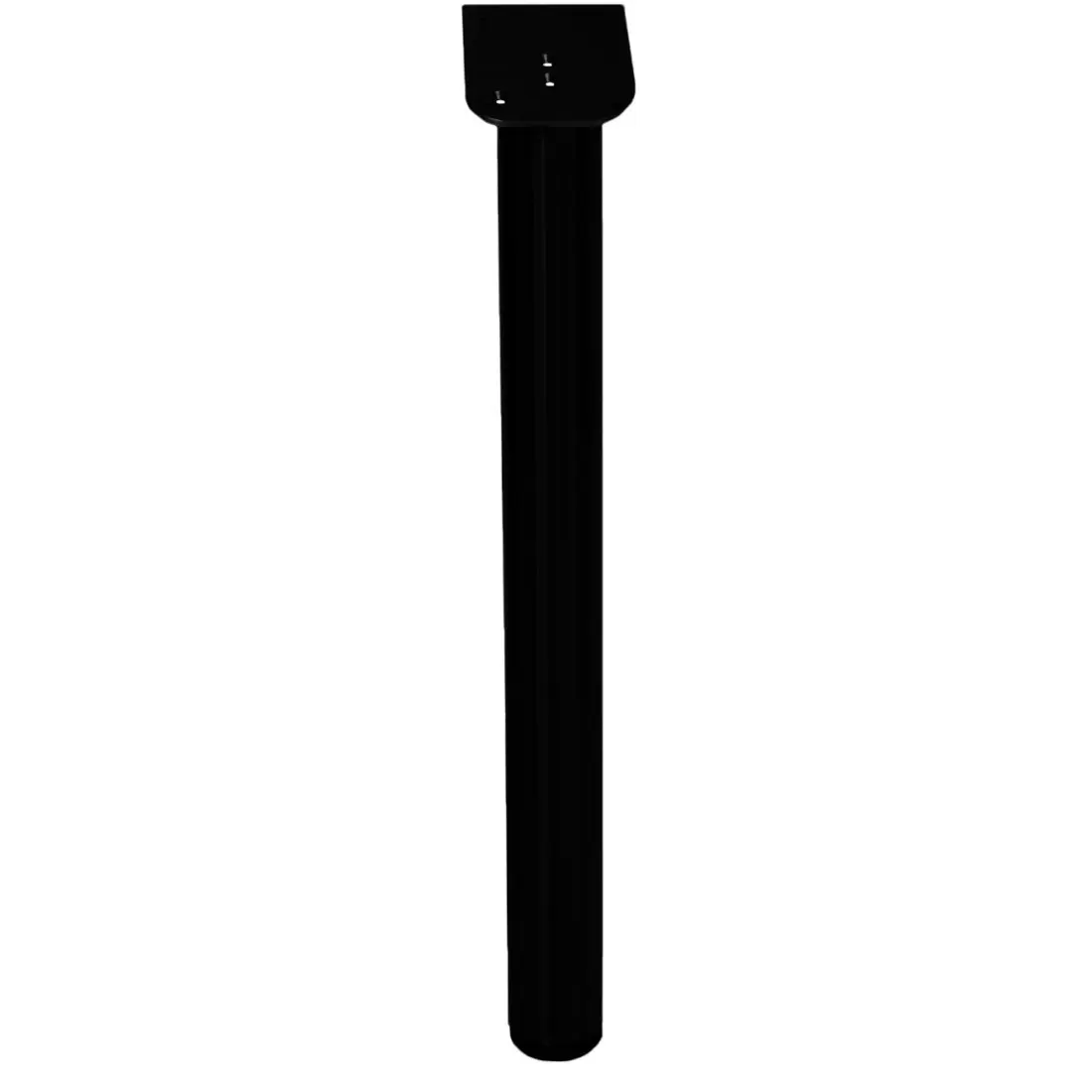 ABP Dismo DS5 Tischbein D:60mm L 720mm (HV: +20mm) incl. Bef.-platte:110x100x5mmmat..:St./ schwarz-
