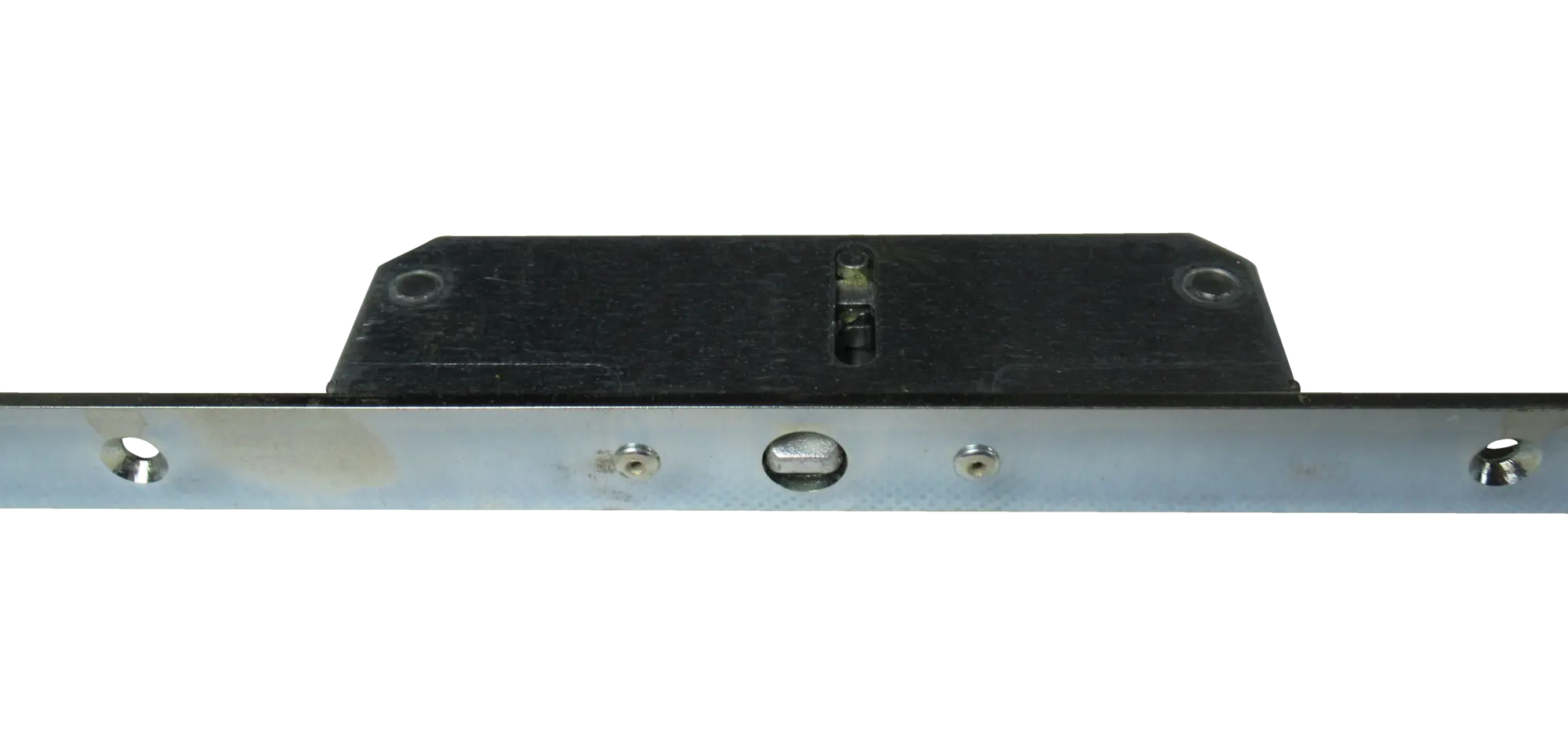 KFV Türverschluss AS 2300 W001 60/92/10 mm, DIN links/rechts, Stulp 20 mm, hell verzinkt, 2 Rund