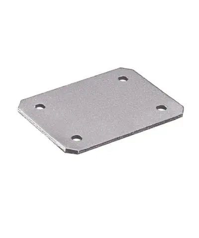 Hettich Change Verbindungsplatte Aluminium-Finish 0048443