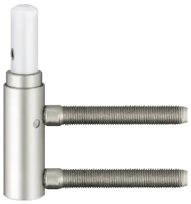 Simonswerk Variant Rahmenteil V3400 WF HV Stop, 2-tlg, Holzzarge, vernickelt, 5 011210 0 01507