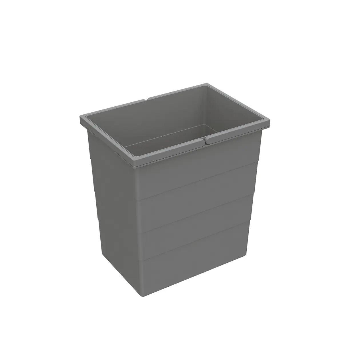 Hettich Eimer 20l für Abfallsystem Frame für ArciTech, 320x226x350 mm Kunststoff anthrazit, 9352442