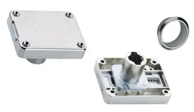 Hettich Zylinderkastenschloss  Prestige 2000 mit verstellbares Dornmass 15-40mm  Z23 D18 mm 0079736