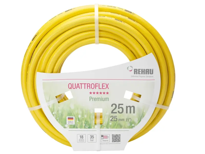 Wasserschlauch Quattroflex Ø 25 mm, Länge 25 m 749121