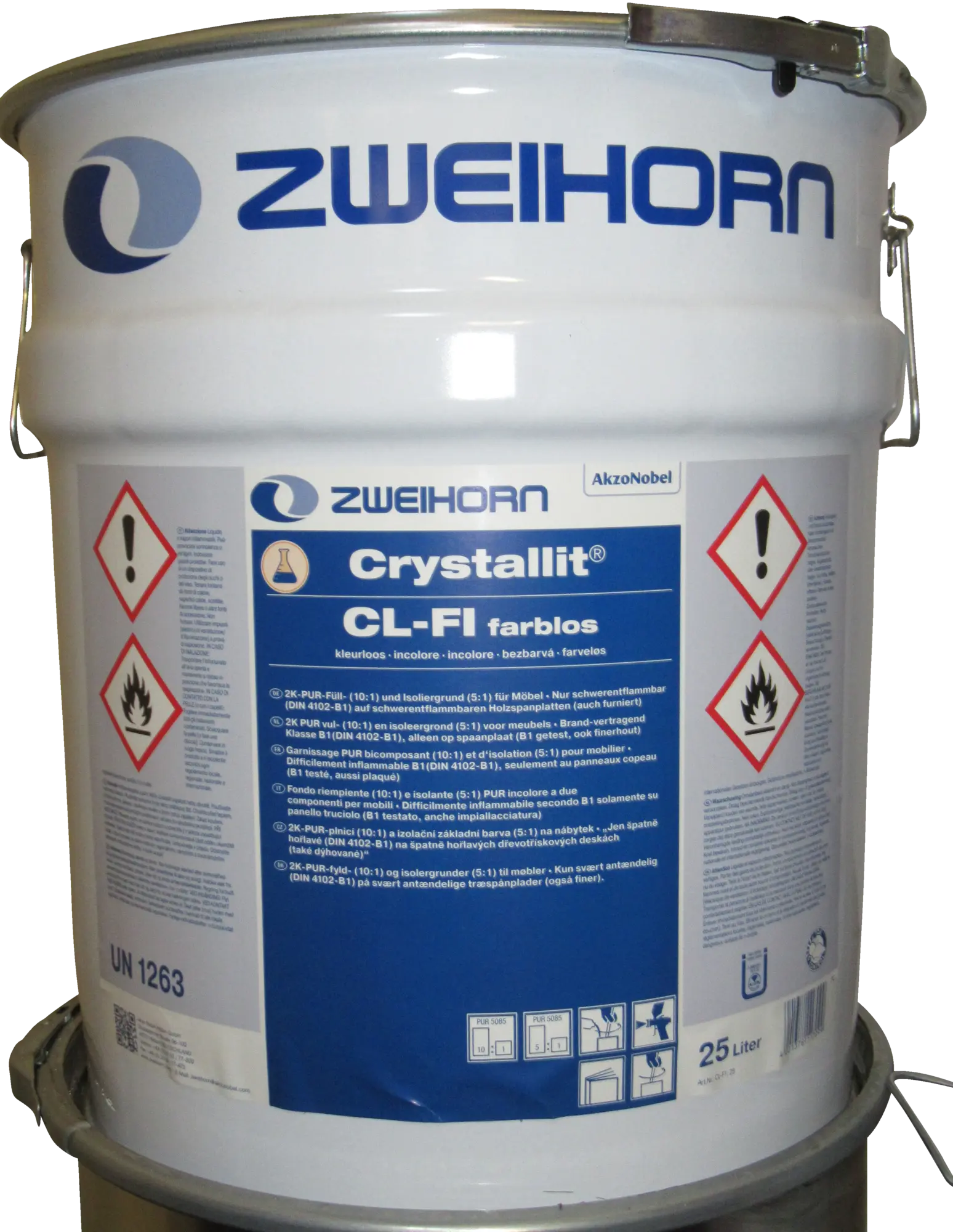 Zweihorn Crystallit Füll-/ Isoliergrund CL-Fl farblos 25 Liter,