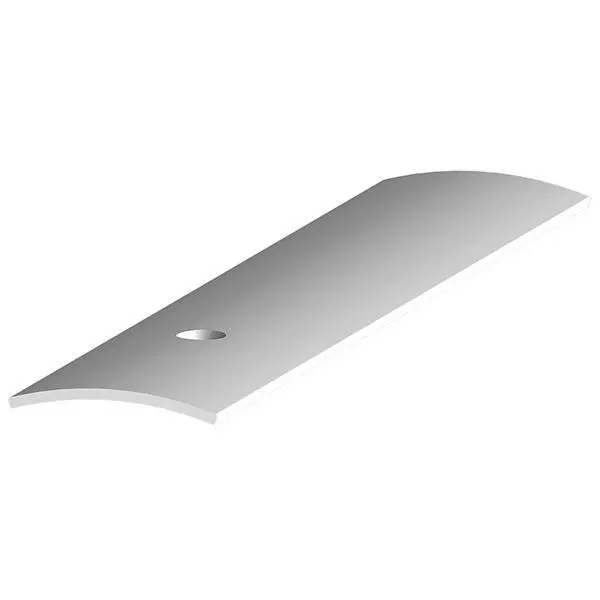 Athmer Niroschwelle 164, Länge 965mm Edelstahl matt gebürstet, ungebohrt, 3-107-0965-1