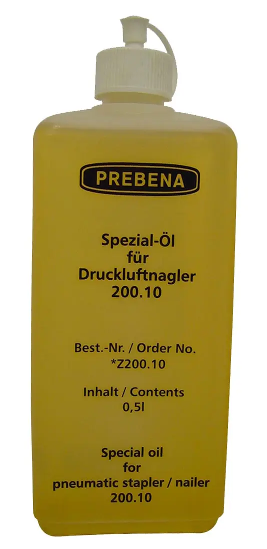 Prebena Spezialöl für Druckluftnagler 500 ml