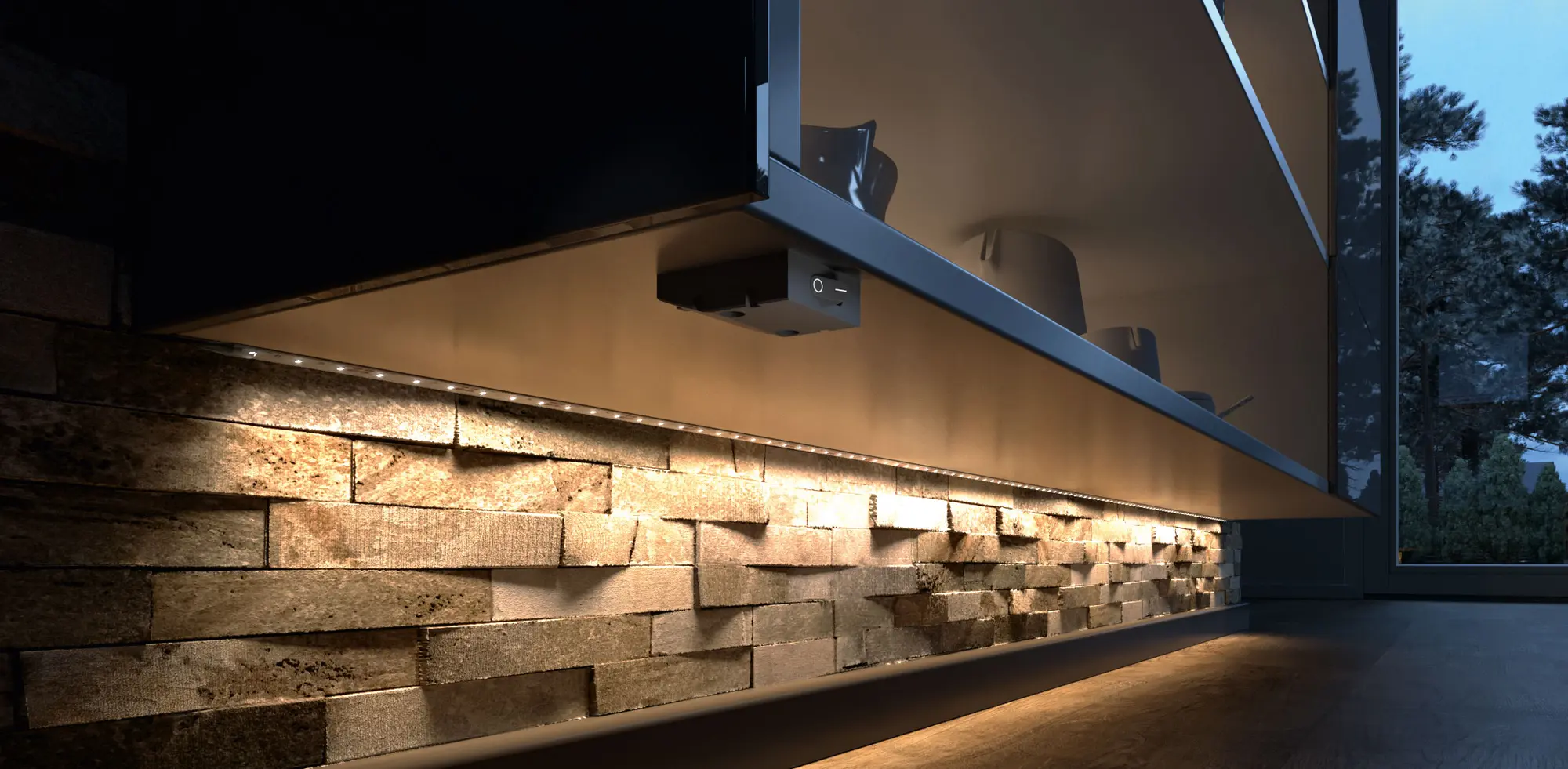 LED Wippschalter