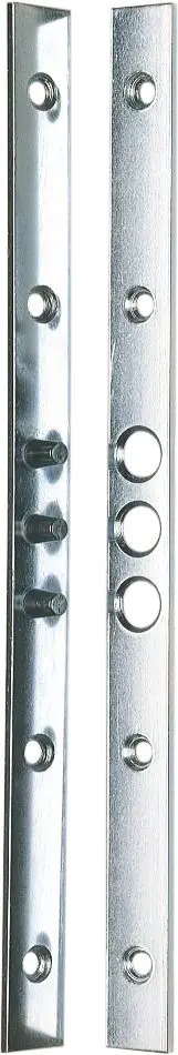 Ikon Bandseitensicherung 9M19, ohne Anker, 3 Zapfen, hell verzinkt, 9M19 44999
