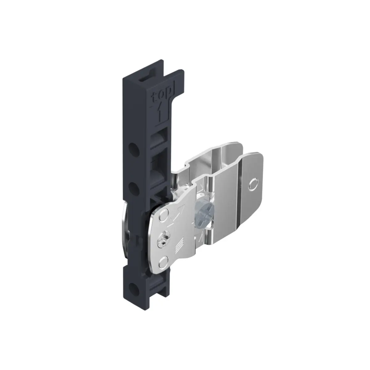 Hettich AvanTech YOU Frontbefestigung Stahl, Höhe 139 mm,  zum anschrauben  9257884