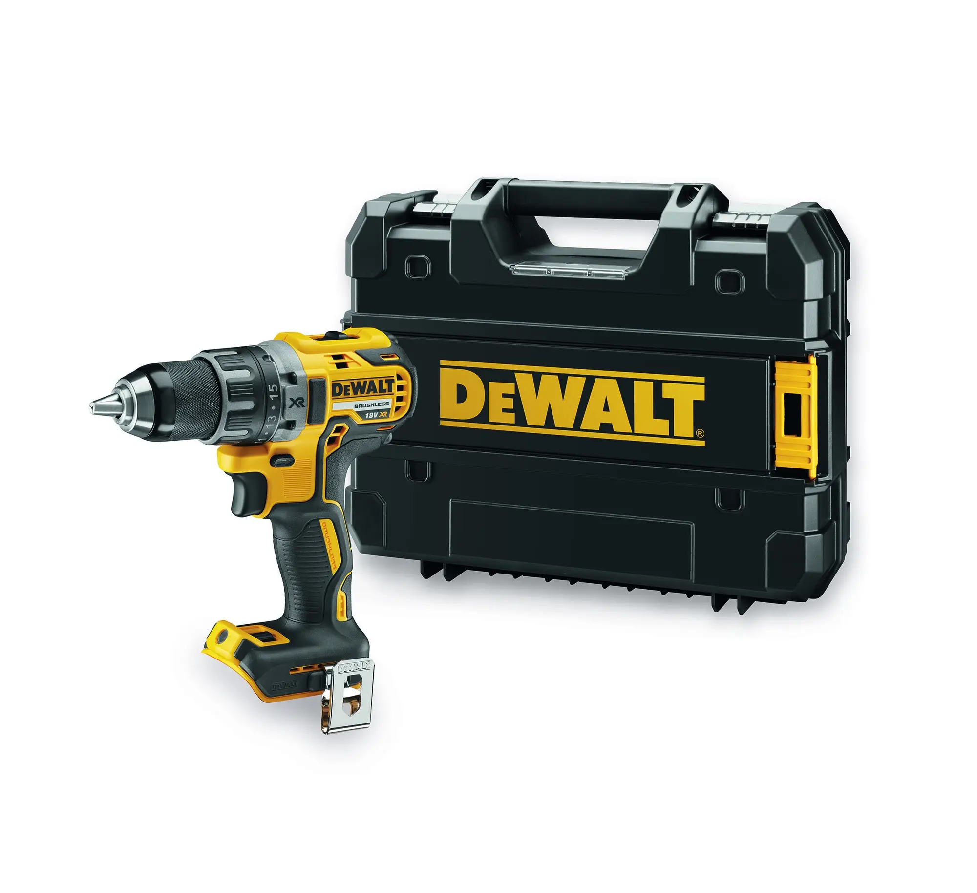 DeWalt 18 Volt XR Akku Bohrschrauber DCD791NT in der T-Stak Box II, UN 3481