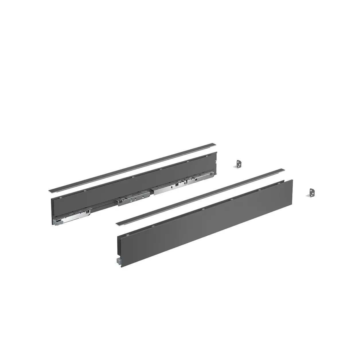 AvanTech YOU Zargensets anthrazit H 77