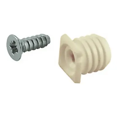Hettich Schraube und Muffe, für Bohrung ø 10 x 11 mm als Ersatz bei Scharnieren 0045169