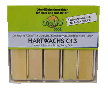 Cleho Hartwachs C13 Sortimente