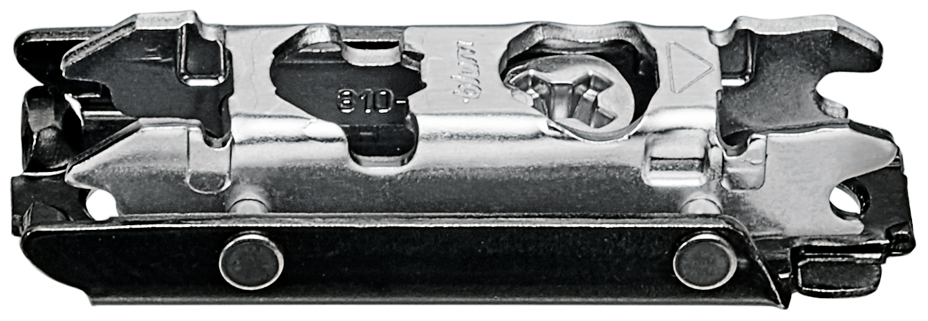 Clip top Gerade Exzenter Montageplatten Stahl für Spannplattenschrauben