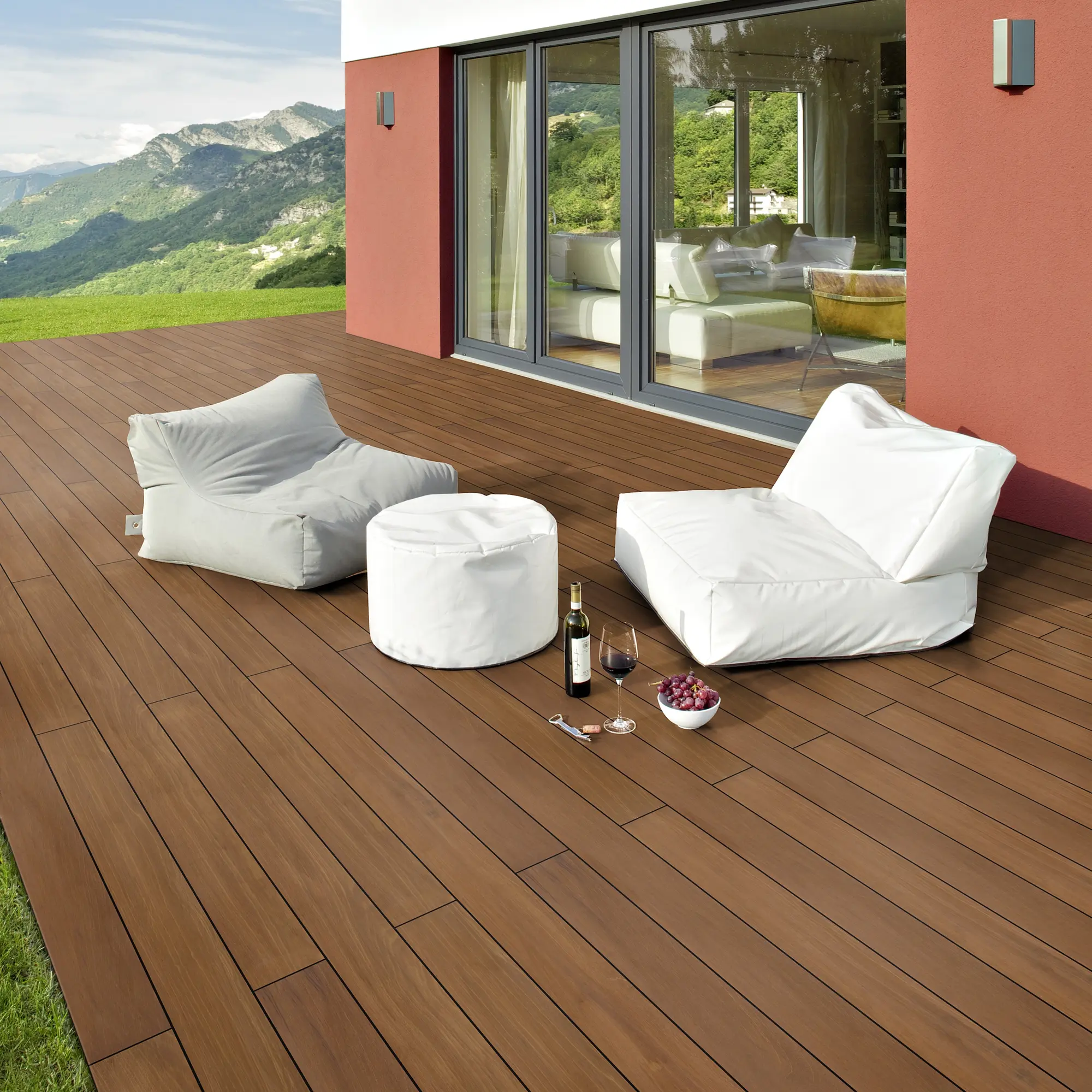Terrassendielen Bangkirai 145 mm glatt
